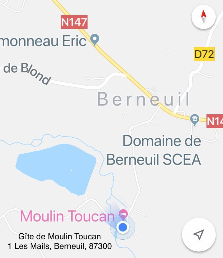 Gite Du Moulin Toucan Berneuil  Exterior foto